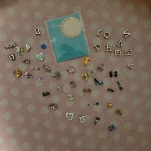 40+ Origami Owl Charm Lot